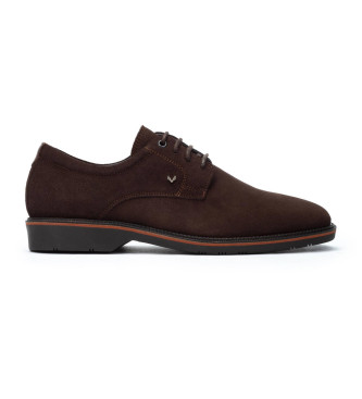 Zapatos de Piel Watford marrón oscuro