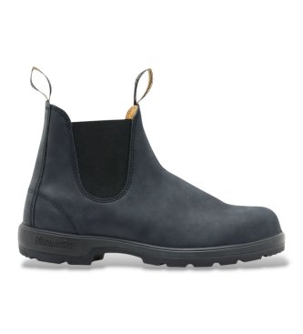 Botines de Piel 587 negro