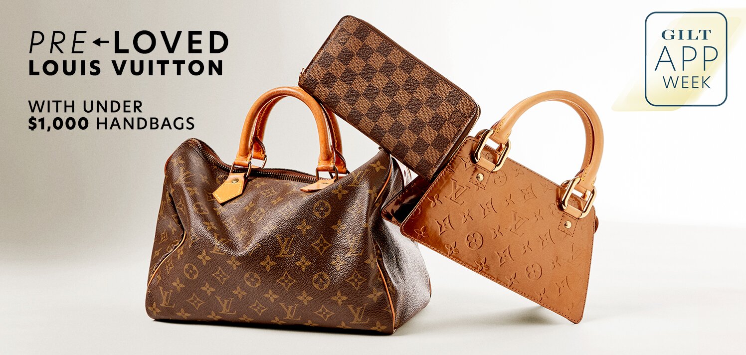 Pre-Loved Louis Vuitton Under $1000 Handbags
