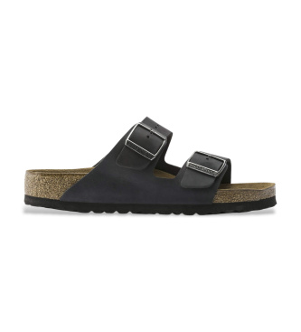 Sandalias de Piel Arizona (Ajuste Regular) negro