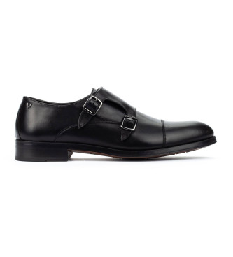Zapatos de piel Empire hebillas negro