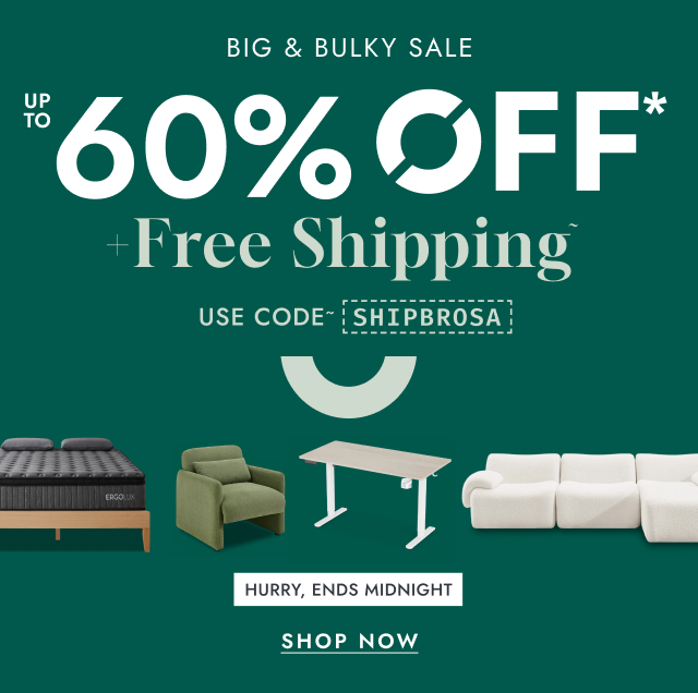 Free Shipping Sale Ends Midnight