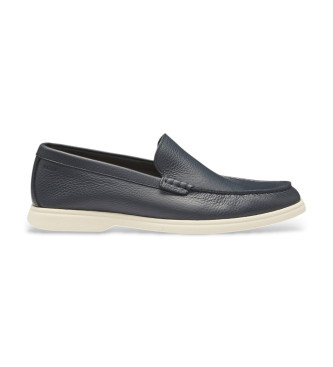 Mocasines de Piel Sienne marino