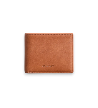 Carteras de Piel Bifold marrón