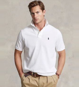 Polo Basic blanco