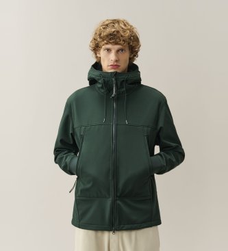 Chaqueta con gafas CP Shell-R verde