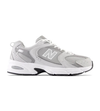 Zapatillas de piel 530 gris