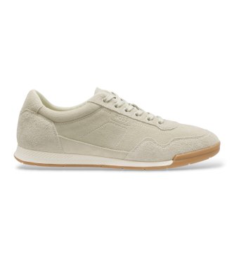 Zapatillas de piel Nitan Lowp beige