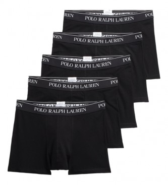 Pack de 5 Bóxer RL negro