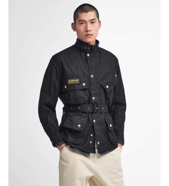 Chaqueta International Original Waxed negro