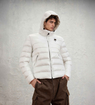 Chaqueta acolchada Eco Adams blanco