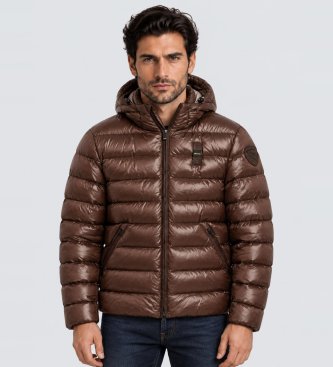 Chaqueta acolchada Eco Adams marrón