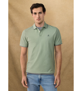 Polo Heritage Fit Clásico verde