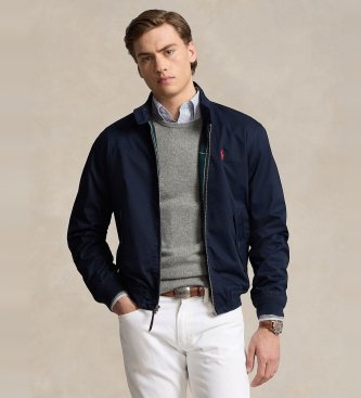 Chaqueta Bedford de sarga marino