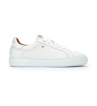 Zapatillas de piel Hastings blanco