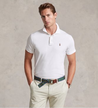 Polo Custom Slim Fit blanco