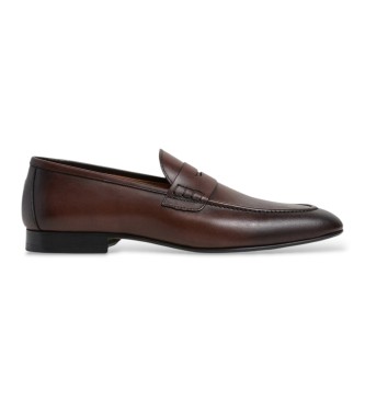Zapatos de piel Regal Saddle marrón