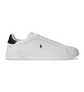 Zapatillas Heritage Court II de piel blanco