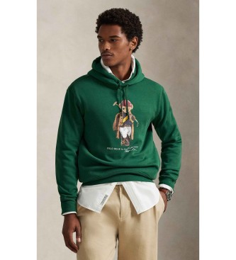 Sudadera de felpa con Polo Bear verde
