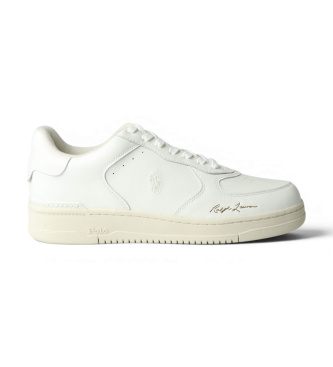 Zapatillas de Piel Masters Low blanco