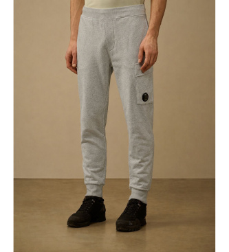 Pantalón Diagonal Raised Fleece Lens gris